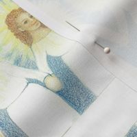 Angel Pillowcase Doublesided  Cuff  4 inch 