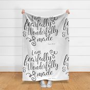 Fearfully and Wonderfully Made - black