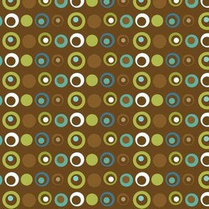 Deviated Dots - Brown
