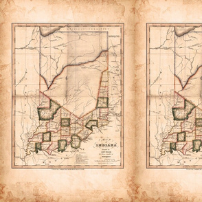 Indiana Maps c. 1819