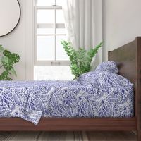 Batik Leaves Indigo 180L