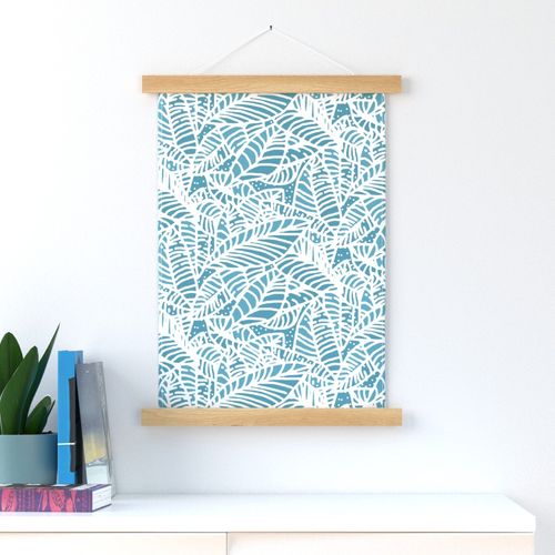 Batik Leaves Teal 180L