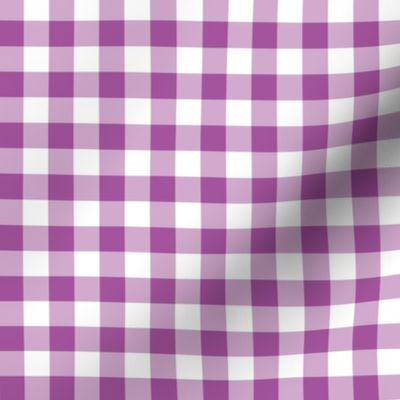 Mini Gingham Grape