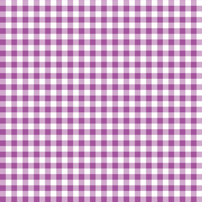 Mini Gingham Grape