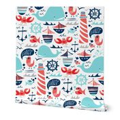 Ahoy Matey - Summer Nautical