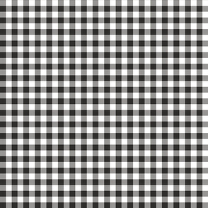 Mini Gingham Black and White