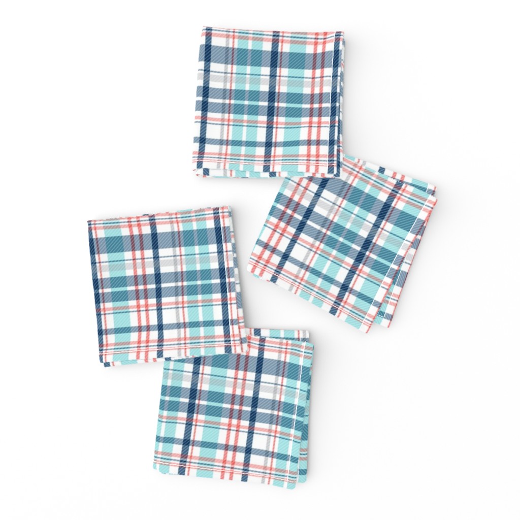 Deck Chair Plaid - Nautical