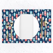 Oh Buoy - Nautical Navy Blue 