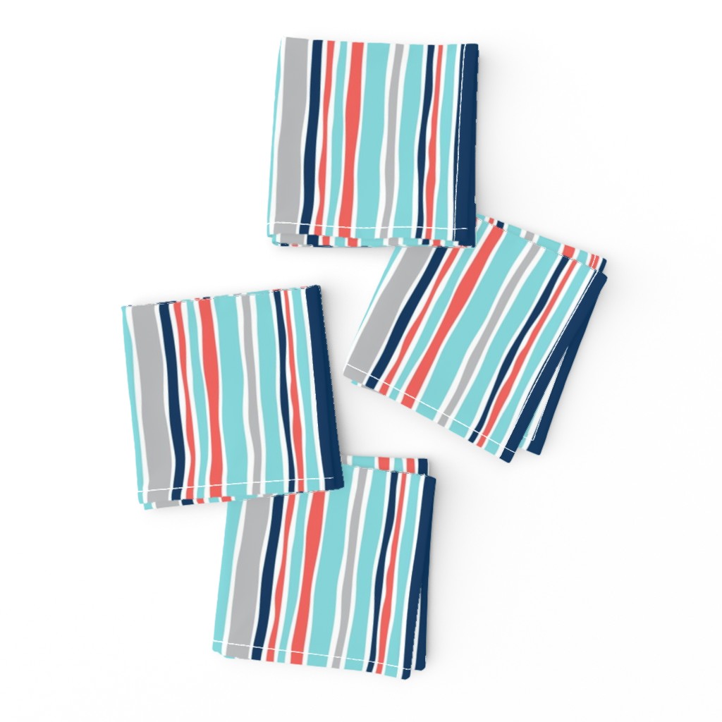 Swab The Deck - Nautical Stripe