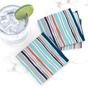 Swab The Deck - Nautical Stripe