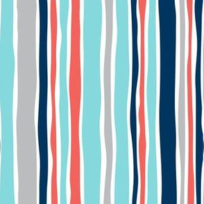 Swab The Deck - Nautical Stripe