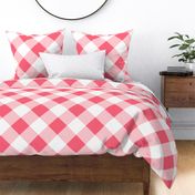 On Point Gingham // Pink Rose // Cheater Quilt