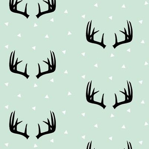 Antlers on Mint