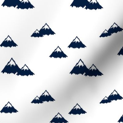 Mountains // Navy 