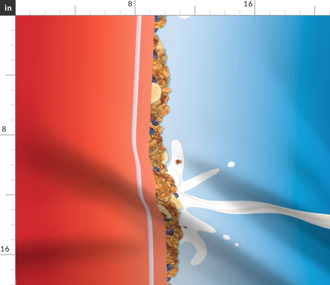 Raisin Bran Border-tallest