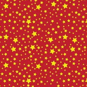 Happy Stars (red)