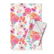 Indy Bloom Blush Florals WHITE B