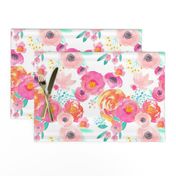 Indy Bloom Blush Florals WHITE B