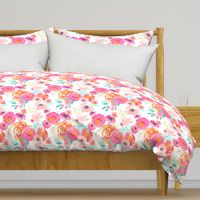 Indy Bloom Blush Florals WHITE B