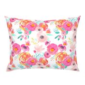 Indy Bloom Blush Florals WHITE B