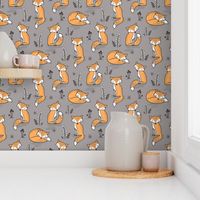 Dreamy Fox in Opal Gray 