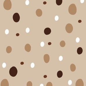 Brown Polka Dots