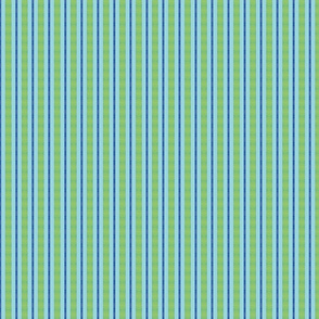 Serendipity Stripes #16 Navy/Light Turquoise/Light Green