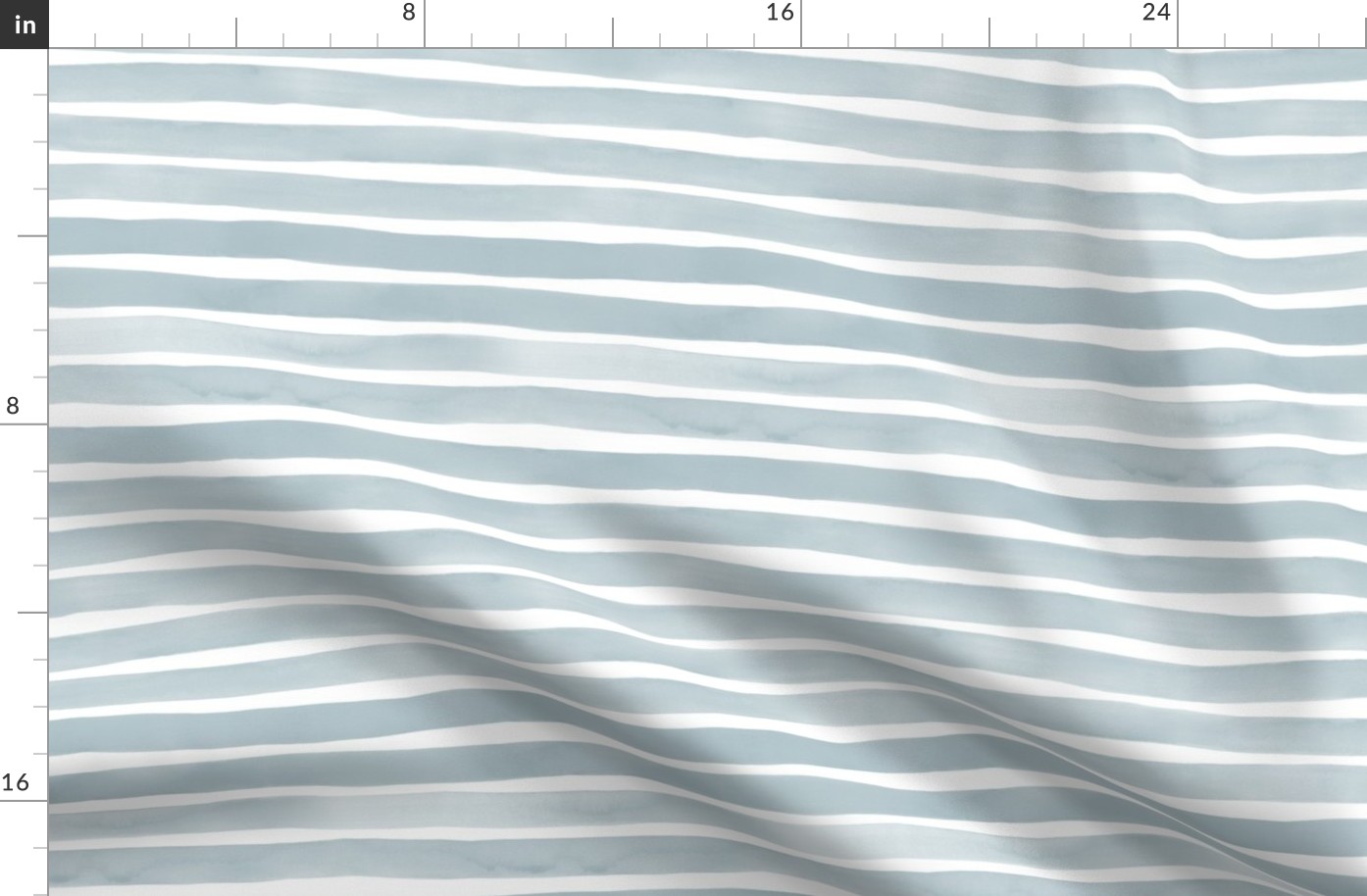 Watercolor Stripes M+M Slate by Friztin