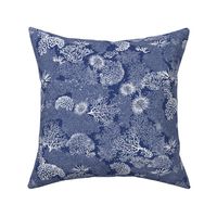 Coral Garden Indigo White 150L