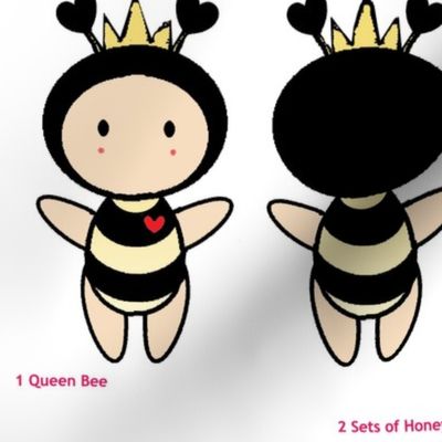 Bugaboo Doll -  Morning Glory Flower Honey Bee