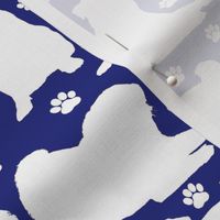 Pugs n Paws - Blue // Large