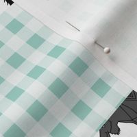 moose quilt // crib bedding baby cheater quilt wholecloth mint grey charcoal kids baby baby boy canada cute animals