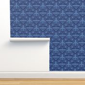 Aircraft Damask (Navy)