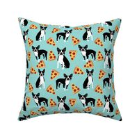 boston terrier dog dogs pizza food trendy food print bostons boston terrier dogs