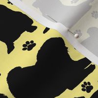 Pugs n Paws - Yellow // Large