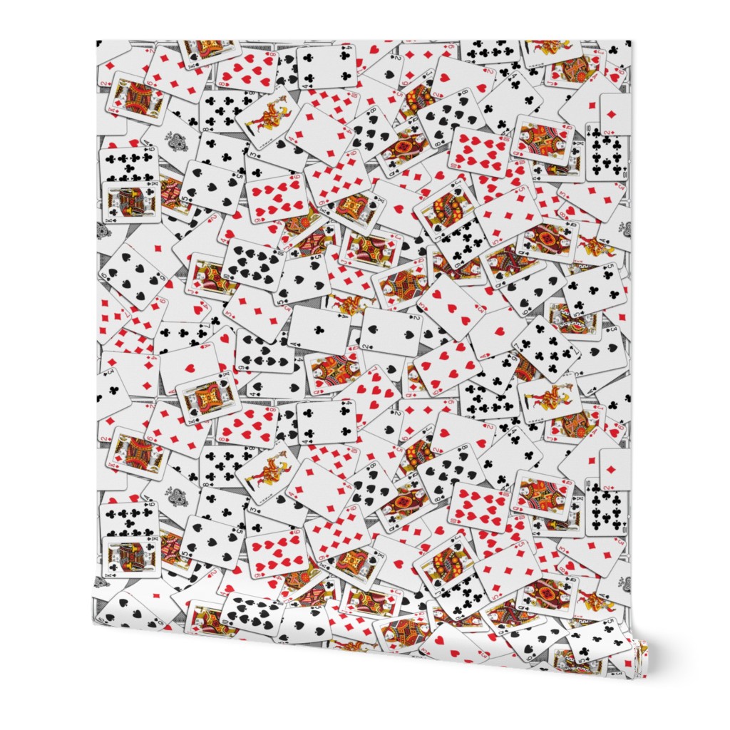 Playing cards Pattern - Black Backs