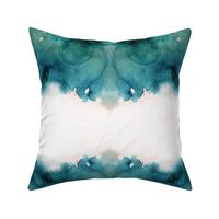 ocean watercolor, light ombre 