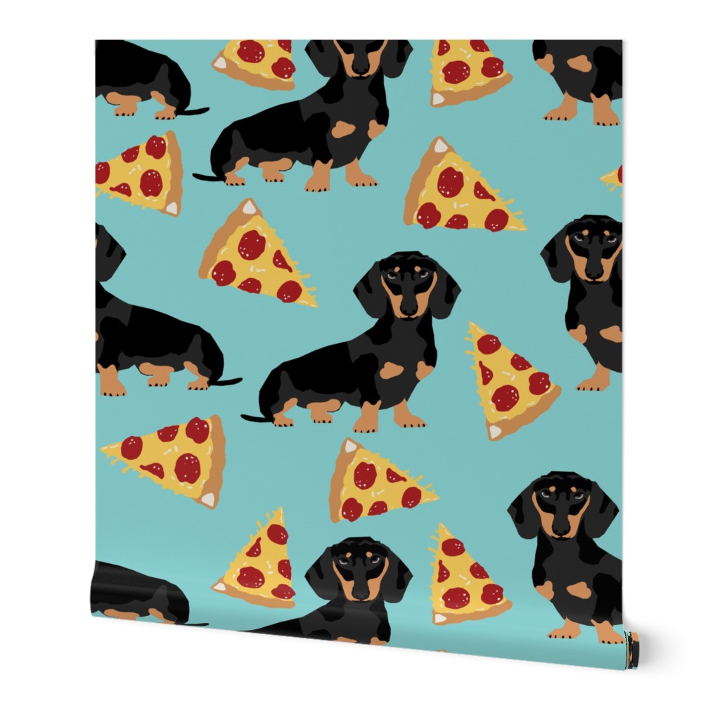 doxie dachshund pizza food novelty kids funny dogs pets cute doxie dachshunds