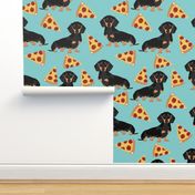 doxie dachshund pizza food novelty kids funny dogs pets cute doxie dachshunds