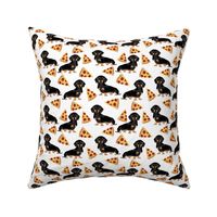 doxie dachshunds pizza funny cute pets pet dog food pizzas dachshunds fabric