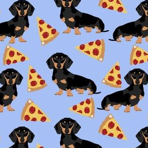 doxie dachshunds dogs pet dog cute pets dachshunds fabric pizza