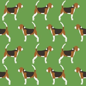 beagle green classic dog fabric pet dogs cute dog
