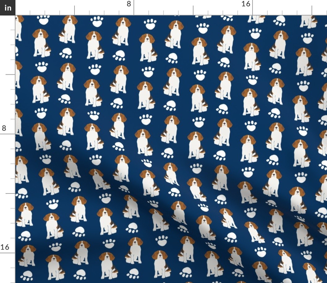 beagle beagles navy blue blue dog dogs pet dog pet owners cute beagle fabric