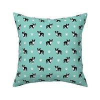 boston terrier mint kids dog dogs mint baby nursery sweet pets