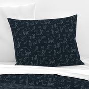 Cat Constellations (black variant)