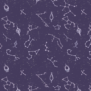 Magical Girl Constellations - Purple Colorway
