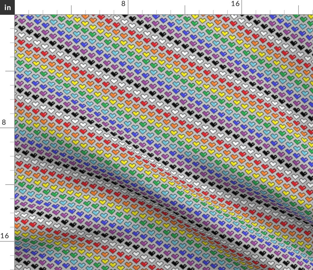Pixel Heart Spectrum