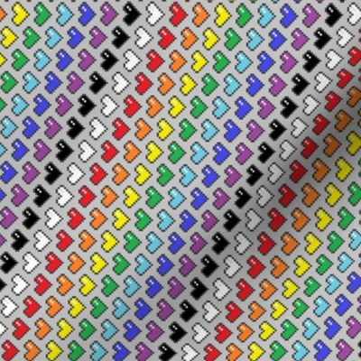 Pixel Heart Spectrum (vertical)