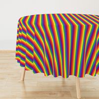 Rainbow Pride Stripes 1/2 inch (vertical)