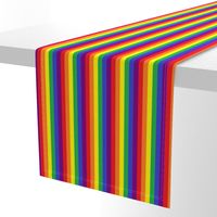 Rainbow Pride Stripes 1/2 inch (vertical)